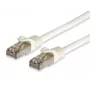 Equip Cat.6A Pro S/FTP Patch Laidas RJ-45 Cat6a 1m Baltas