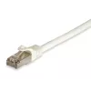 Equip Cat.6A Pro S/FTP Patch Laidas RJ-45 Cat6a 1m Baltas