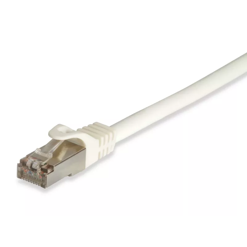 Equip Cat.6A Pro S/FTP Patch Laidas RJ-45 Cat6a 1m Baltas