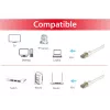 Equip Cat.6A Pro S/FTP Patch Laidas RJ-45 Cat6a 1m Baltas