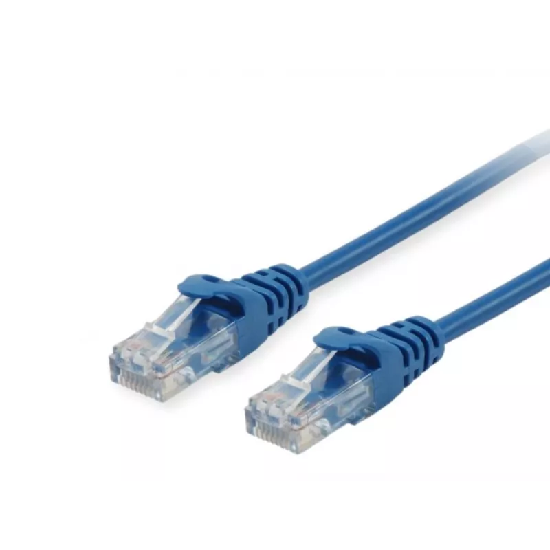 Equip Cat.6A U/UTP Patch Cable, 15m, Mėlyna