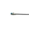 Equip Cat.6A S/FTP jungiamasis kabelis, kampuotas į tiesų RJ-45, 1,0 m, baltas