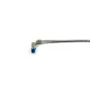 Equip Cat.6A S/FTP jungiamasis kabelis, kampuotas į tiesų RJ-45, 1,0 m, baltas