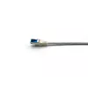Equip Cat.6A S/FTP jungiamasis kabelis, kampuotas į tiesų RJ-45, 1,0 m, baltas