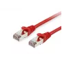 Pataisinis laidas Equip Cat.6A S/FTP RJ-45 0,15 m raudonas