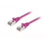 Patch kabelis Equip Cat.6A S/FTP RJ-45 2,0 m violetinis