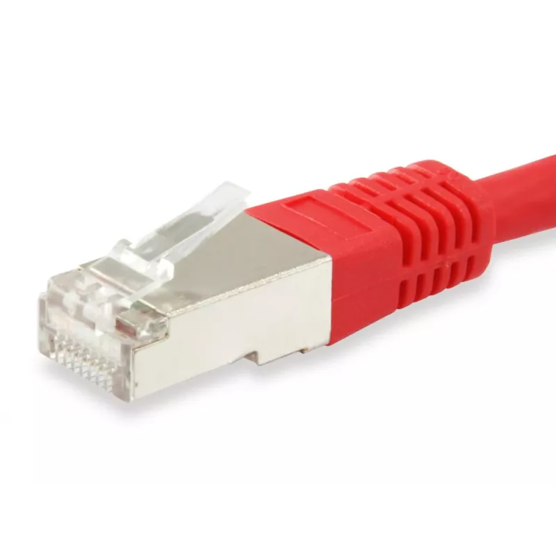 Tinklo kabelis Equip Cat.6A Platinum S/FTP RJ-45 20m Raudonas