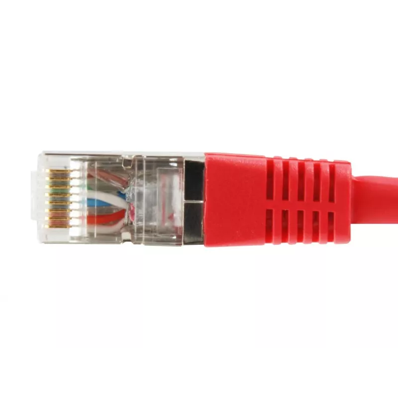 Tinklo kabelis Equip Cat.6A Platinum S/FTP RJ-45 20m Raudonas