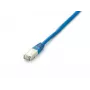 Equip Cat.6A Platinum S/FTP jungiamasis kabelis, 5,0 m, mėlynas