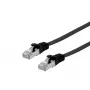 Equip Cat.6A U/FTP plokščiasis RJ-45 tinklo kabelis 3,0 m juodas