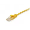 Patch kabelis Equip Cat.6A RJ-45 U/UTP 0,15 m geltonas