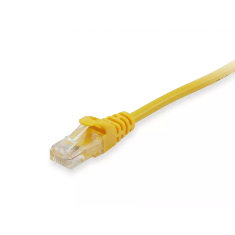 Patch kabelis Equip Cat.6A RJ-45 U/UTP 0,15 m geltonas