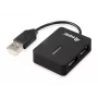 Equip 128952 USB 2.0 4 prievadų juodas USB šakotuvas