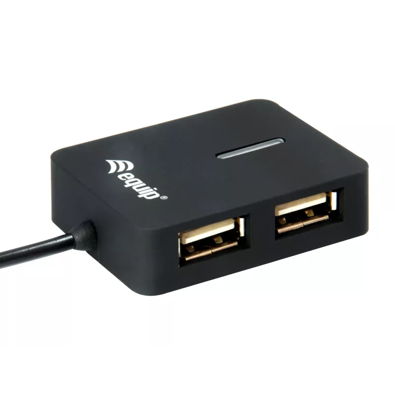 Equip 128952 USB 2.0 4 prievadų juodas USB šakotuvas