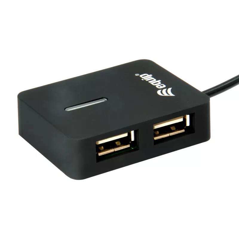 Equip 128952 USB 2.0 4 prievadų juodas USB šakotuvas