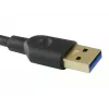 Equip 128953 USB 3.2 Gen 1 tipo A 4 prievadų USB šakotuvas, juodas