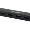 Equip 128954 USB 3.2 Gen 1 (3.1 Gen 1) Type-C centrinis mazgas 5000 Mbit/s juodas