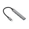 USB šakotuvas Equip 4 prievadų USB 3.0/2.0 USB-C