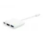 USB Type C į HDMI / USB A / PD adapteris Equip 133461