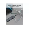 Equip USB-C 5 viename universalus adapteris, HDMI, USB 3.2 GEN1, 100W USB PD