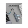 Equip USB-C 5 viename universalus adapteris, HDMI, USB 3.2 GEN1, 100W USB PD