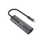 Equip USB-C į RJ45 Gigabit tinklo + PD adapteris USB Type-C 100W