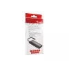Equip USB-C 9 in 1 daugiafunkcis adapteris, HDMI 4K/60Hz, Gigabit LAN, USB 3.2 GEN1, SD/TF, 100W USB PD