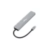 Equip USB-C 7 viename universalus adapteris, HDMI 4K/60Hz, USB 3.2 Gen1 x 3, TF/Micro SD, 100W USB PD