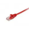 Equip Cat.6 U/UTP Patch kabelis, 5,0 m, raudonas