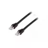 Equip Cat 8.1 S/FTP (PIMF) jungiamasis kabelis, LSOH, 0,5 m, juodas