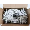 Equip Cat.6 S/FTP jungiamasis laidas, 0,5 m, baltas, 60 vnt./rinkinyje