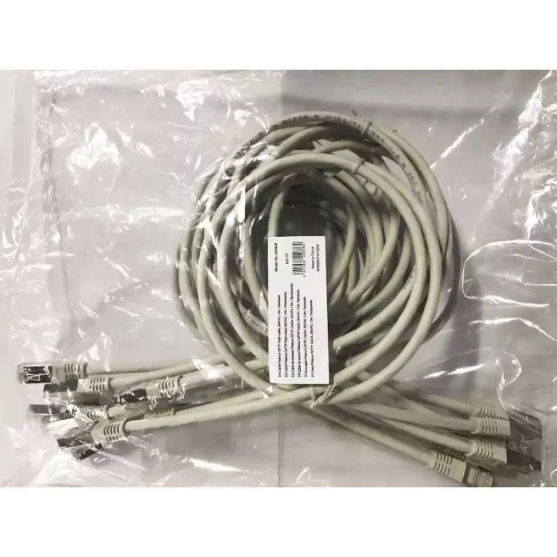 Equip Cat.6A Platinum S/FTP jungiamasis kabelis, pilkas, 1,0 m, 10 vnt. rinkinyje