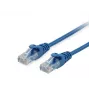 Pataisinis kabelis Equip Cat.6 RJ-45 U/UTP 0,15 m mėlynas