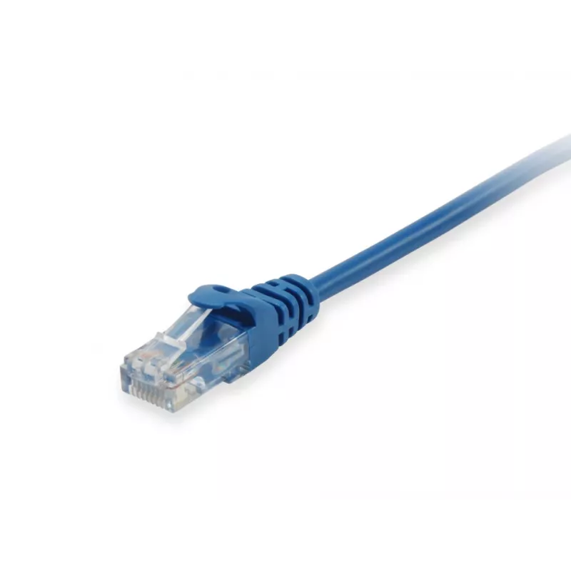 Pataisinis kabelis Equip Cat.6 RJ-45 U/UTP 0,15 m mėlynas