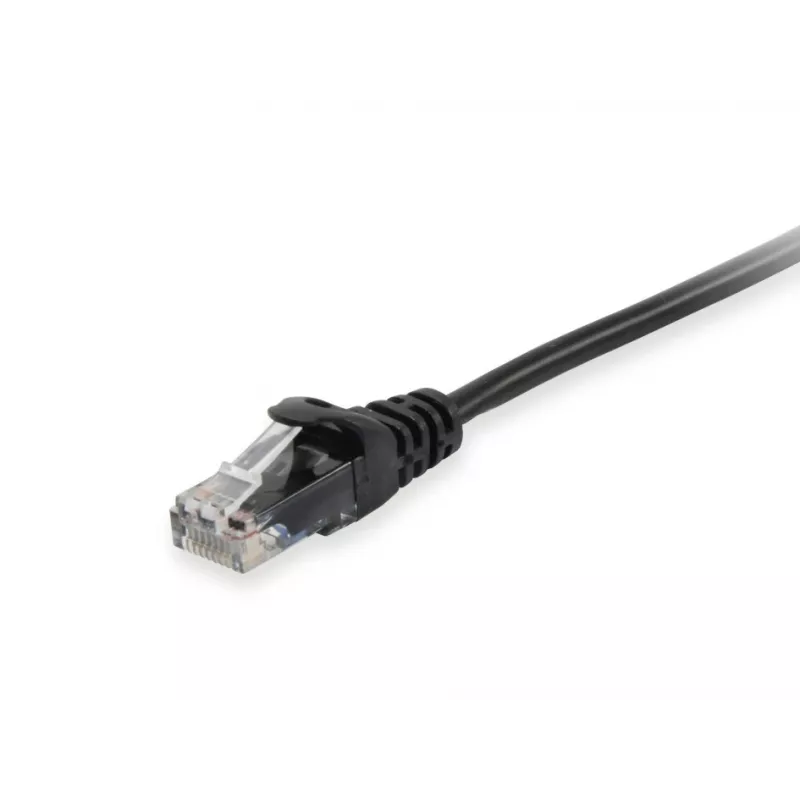 Patch kabelis Equip Cat.6 U/UTP RJ-45 0,15 m juodas