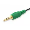 Equip garso skirstytuvas, juodas, 3,5 mm, 2 x 3,5 mm, moteriškas, vyriškas, PVC