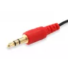 Equip garso skirstytuvas, juodas, 3,5 mm, 2 x 3,5 mm, moteriškas, vyriškas, PVC