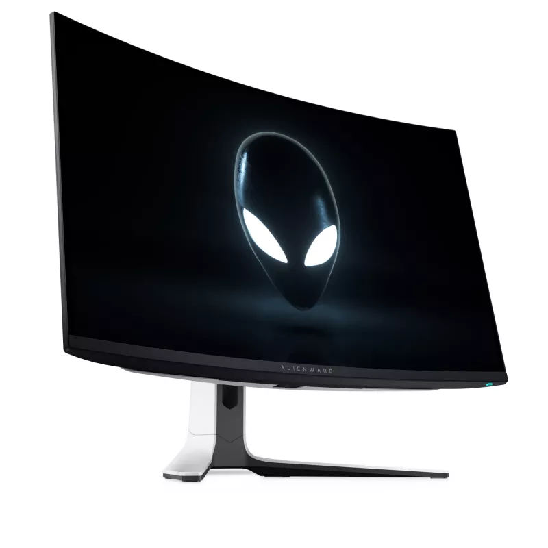 Alienware AW3225QF kompiuterio monitorius 81,3 cm (32 col.) 3840 x 2160 pikselių 4K Ultra HD QD-OLED juodas, baltas