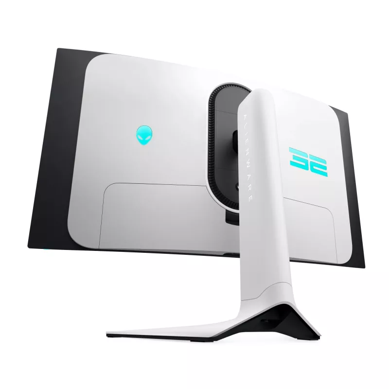 Alienware AW3225QF kompiuterio monitorius 81,3 cm (32 col.) 3840 x 2160 pikselių 4K Ultra HD QD-OLED juodas, baltas