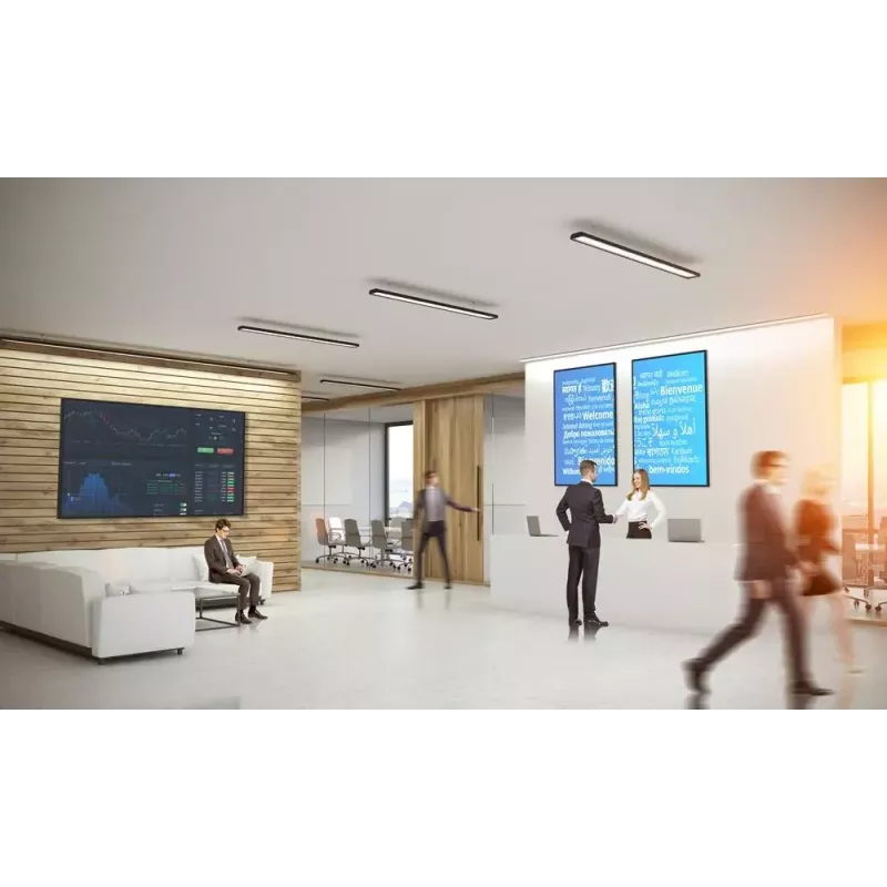 Optoma N3861K 86 colių LED 4K Ultra HD skaitmeninės reklamos plokščiasis ekranas