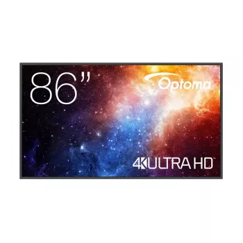Optoma N3861K 86 colių LED 4K Ultra HD skaitmeninės reklamos plokščiasis ekranas