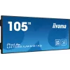 IIYAMA LH10551UWS-B1AG – profesionalus skaitmeninis ekranas 105 colių, 5K UW, LED, 500 cd/m², juodas, 24/7