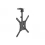 Lubinis TV laikiklis Equip 23-55 colių, VESA 75x75–400x400 mm, pasukamas 0-80°, sukamas -45-45°, juodas
