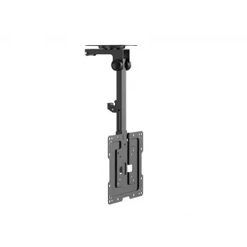 Lubinis TV laikiklis Equip 23-55 colių, VESA 75x75–400x400 mm, pasukamas 0-80°, sukamas -45-45°, juodas