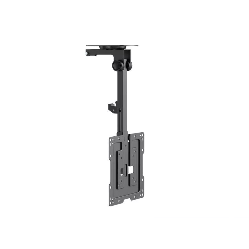 Lubinis TV laikiklis Equip 23-55 colių, VESA 75x75–400x400 mm, pasukamas 0-80°, sukamas -45-45°, juodas