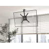 Lubinis TV laikiklis Equip 23-55 colių, VESA 75x75–400x400 mm, pasukamas 0-80°, sukamas -45-45°, juodas