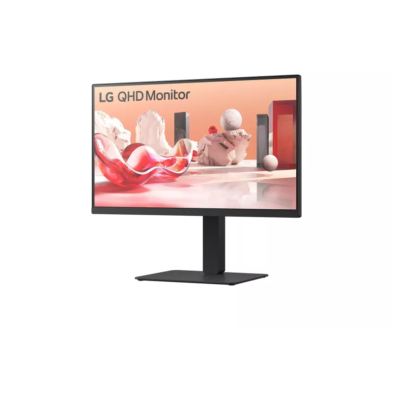 LG 27BA75QB-B.AEU 68,6 cm (27 colių) plačiaekranis QHD LED monitorius, juodas
