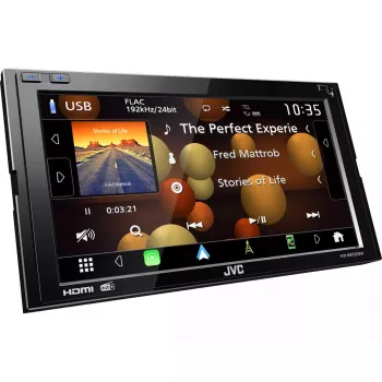 JVC KW-M875DBW automobilinis medijos imtuvas Juodas 180 W Bluetooth Wi-Fi
