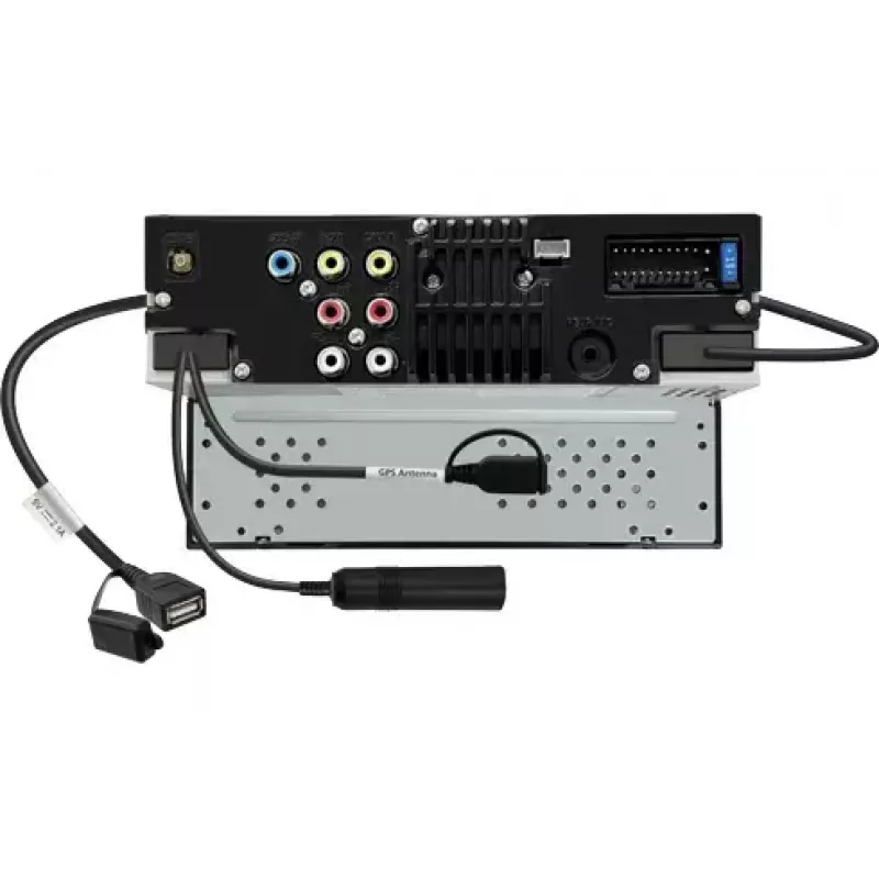 Automobilinis medijos imtuvas JVC KW-M595DBT juodas 22 W Bluetooth Wi-Fi