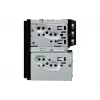 Automobilinis medijos imtuvas JVC KW-M595DBT juodas 22 W Bluetooth Wi-Fi